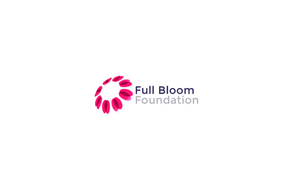 Full Bloom Foundation Logo Template in Logo Templates - product preview 2