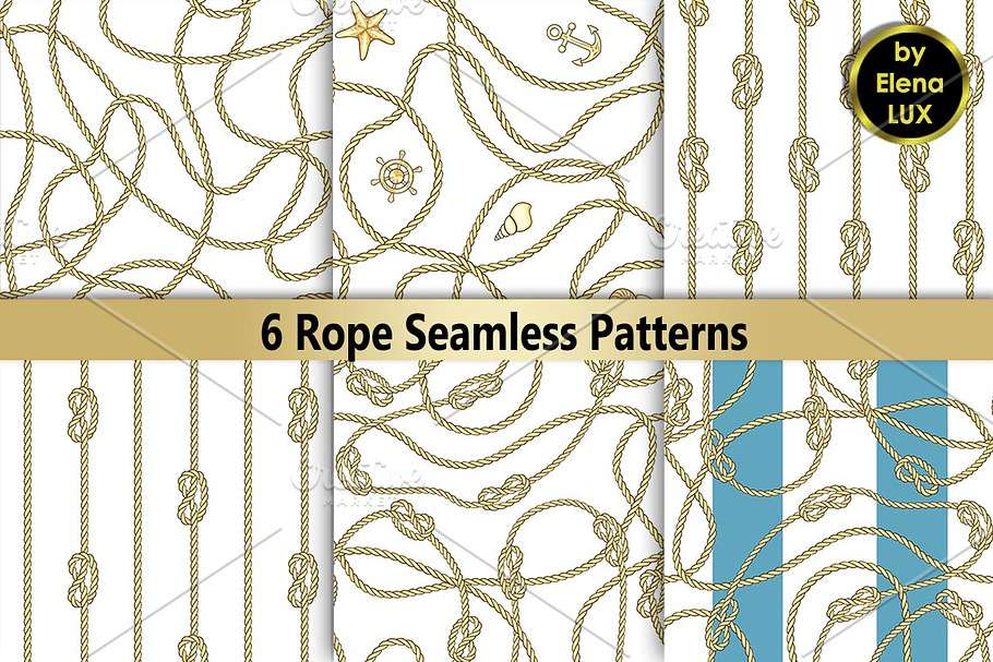Rope Seamless Set in Patterns - product preview 8