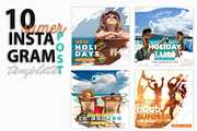 instagram Post Template-Summer