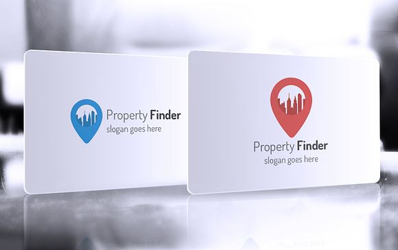 Property Finder Logo in Logo Templates - product preview 3