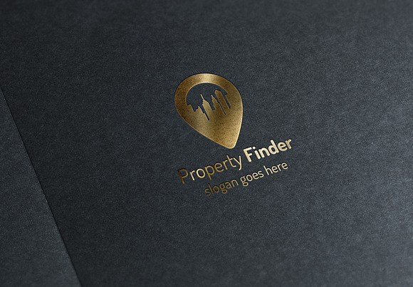 Property Finder Logo in Logo Templates - product preview 4