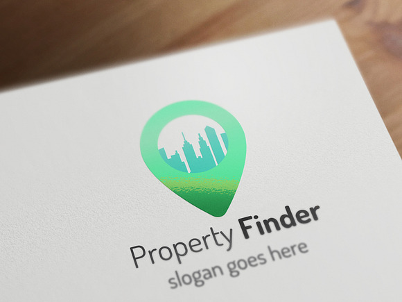 Property Finder Logo in Logo Templates - product preview 5