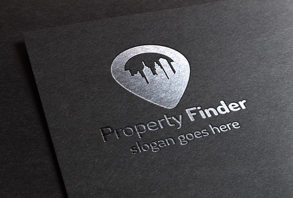 Property Finder Logo in Logo Templates - product preview 6