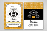 Two Sided Graduation Party Invites