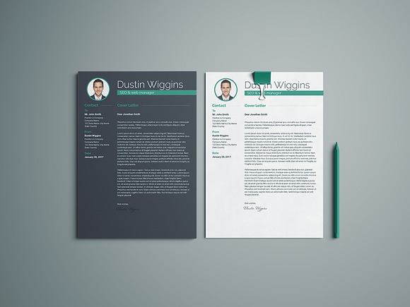 Resume template in Letter Templates - product preview 1