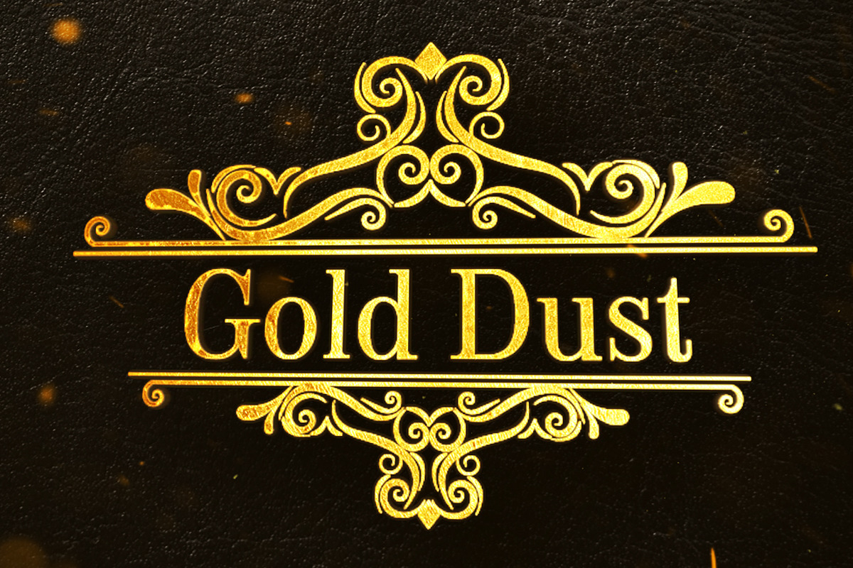 Gold Dust Logo Reveal in Templates - product preview 8