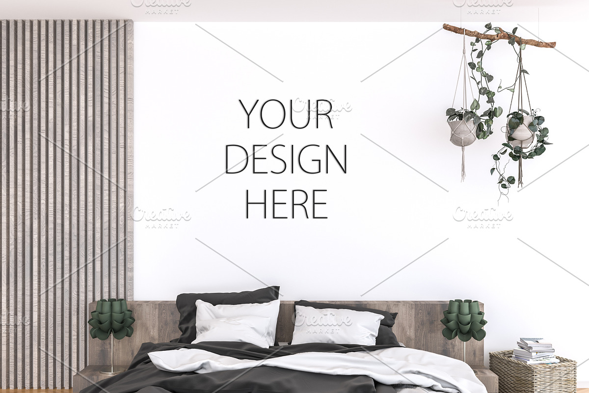 Interior mockup - artwork background in Print Mockups - product preview 8