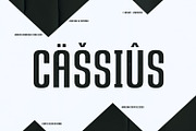 CASSIUS - Sans Font