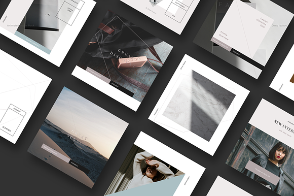 STYLE Animated Instagram Pack in Instagram Templates - product preview 10