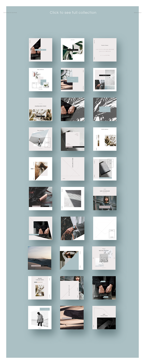 STYLE Animated Instagram Pack in Instagram Templates - product preview 11