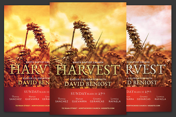 Harvest Church Flyer