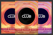Minimal Club Flyer