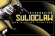 Solidclaw Display Font