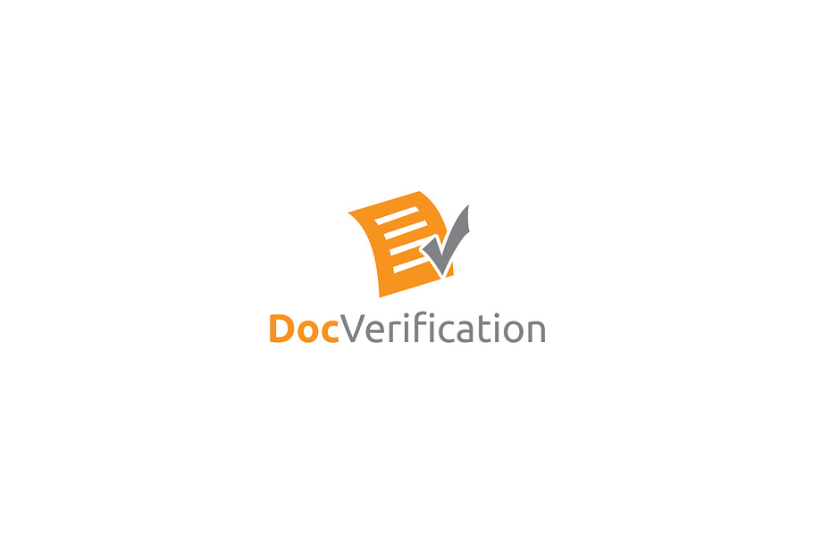 Doc Verification Logo Template in Logo Templates - product preview 8
