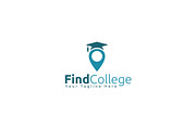 Find College Logo Template