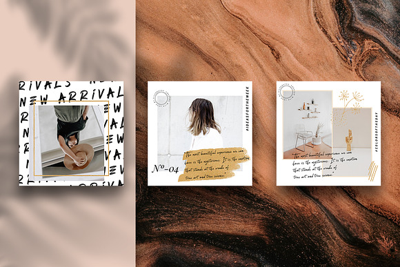 PS & Canva #InstaGold Bundle 60% OFF in Instagram Templates - product preview 18