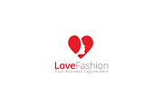 Love Fashion Logo Template