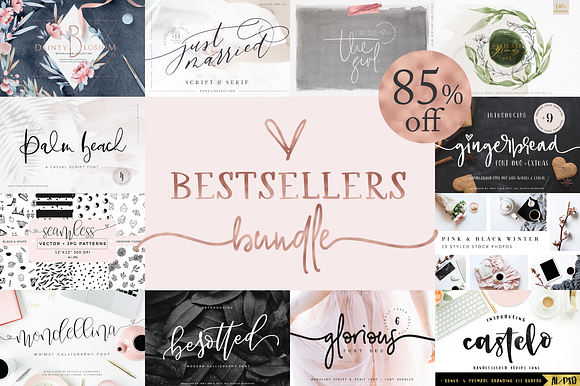 85% off - Bestsellers Bundle in Script Fonts - product preview 10