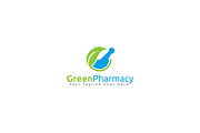 Green Pharmacy Logo Template