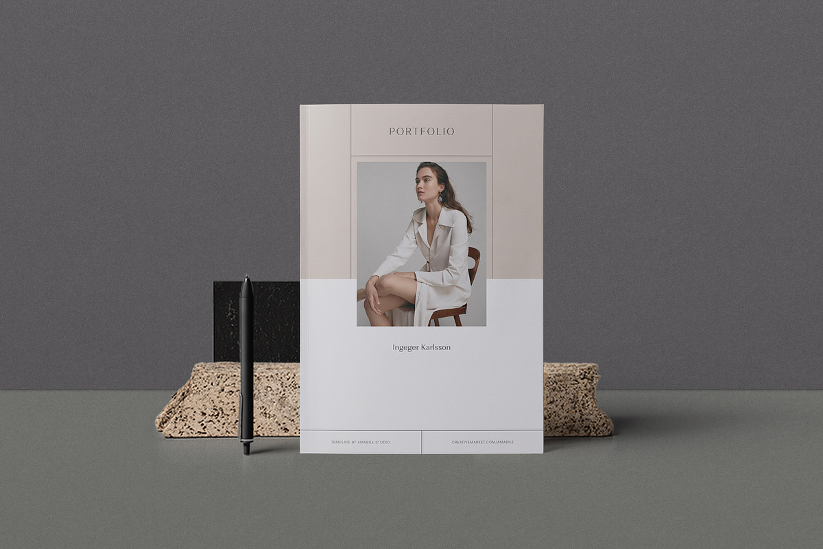 Inge Portfolio in Brochure Templates - product preview 8