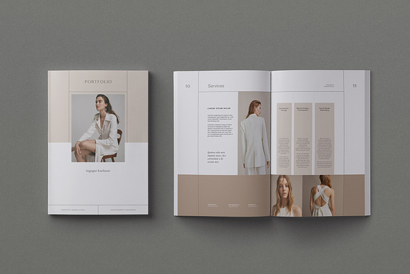 Inge Portfolio in Brochure Templates - product preview 1