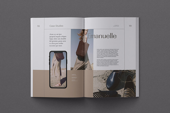 Inge Portfolio in Brochure Templates - product preview 4