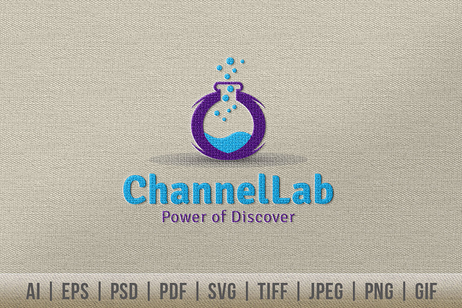 Channel Lab Logo in Logo Templates - product preview 8