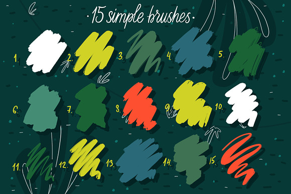 15 Ink Brushes for Procreate. in Add-Ons - product preview 3