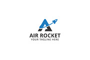 Air Rocket Logo Template