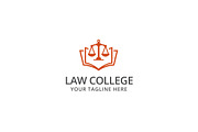 Law College Logo Template