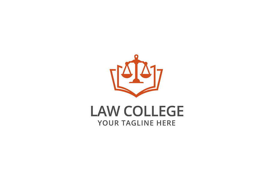Law College Logo Template