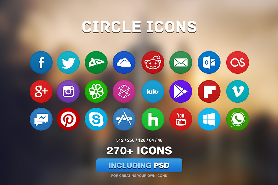 Circle Icons Full Pack in Circle Icons - product preview 8