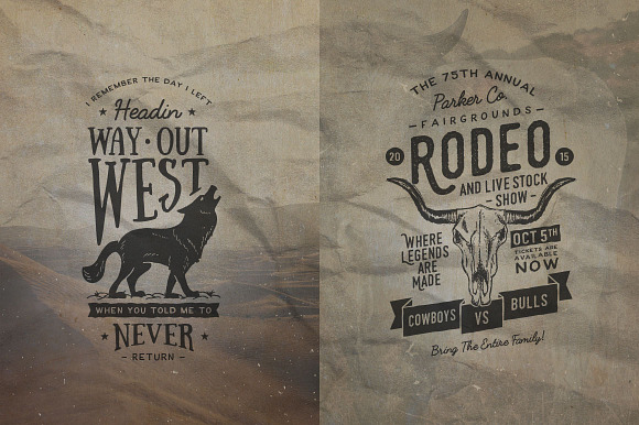 Vintage Americana Badges and Logos in Logo Templates - product preview 2