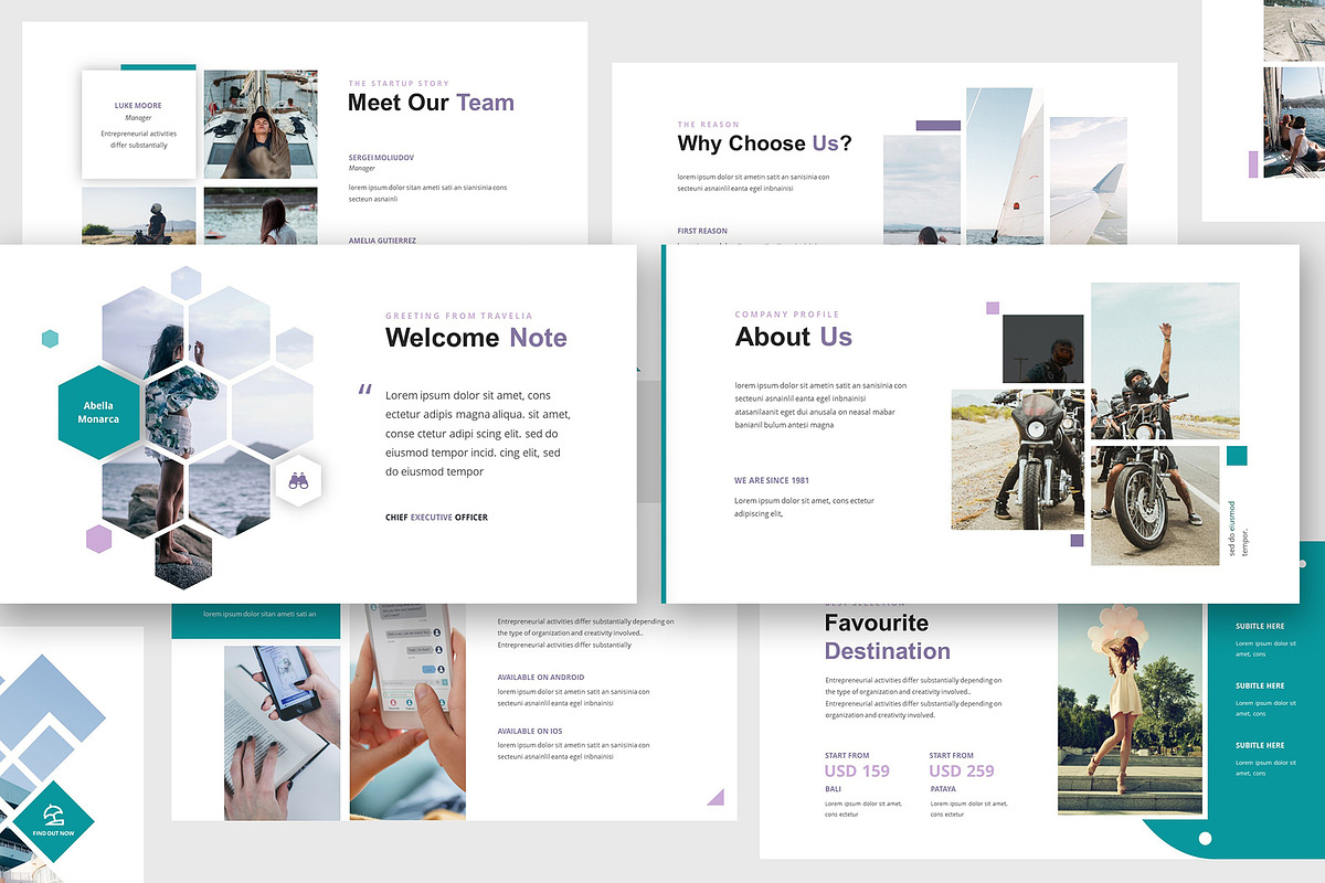 Travel Agency Keynote Template in Keynote Templates - product preview 8