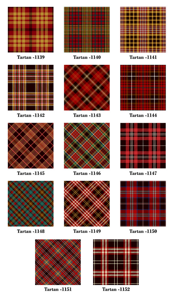 Seamless Tartan Pattern. Part–84 in Patterns - product preview 1
