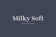 Milky Soft - Elegant Serif Font