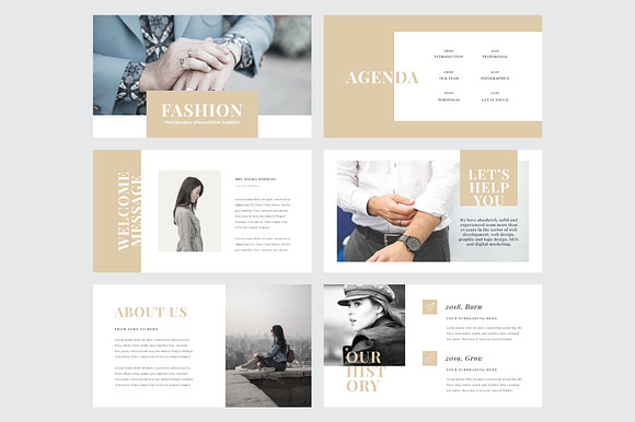 FASHION - Powerpoint Template in PowerPoint Templates - product preview 1