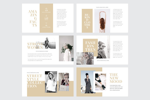 FASHION - Powerpoint Template in PowerPoint Templates - product preview 3