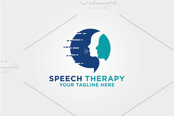 Speech Therapy logo in Logo Templates - product preview 2