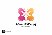 Hand Wing - Logo Template
