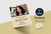 Funeral Program Template - V880