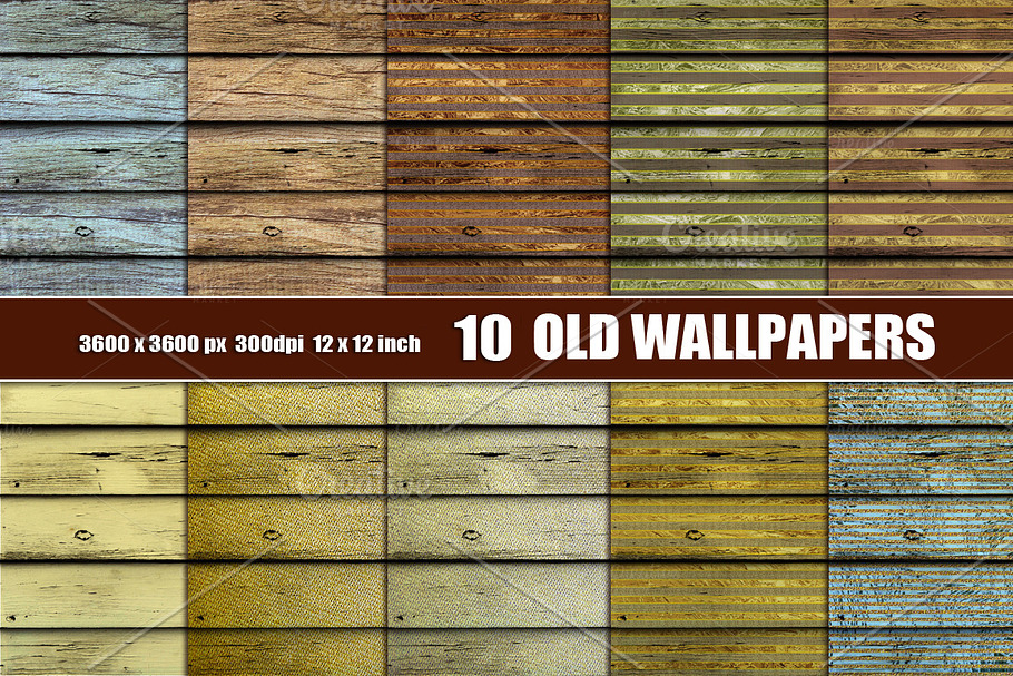 Old Wallpaper  texture background