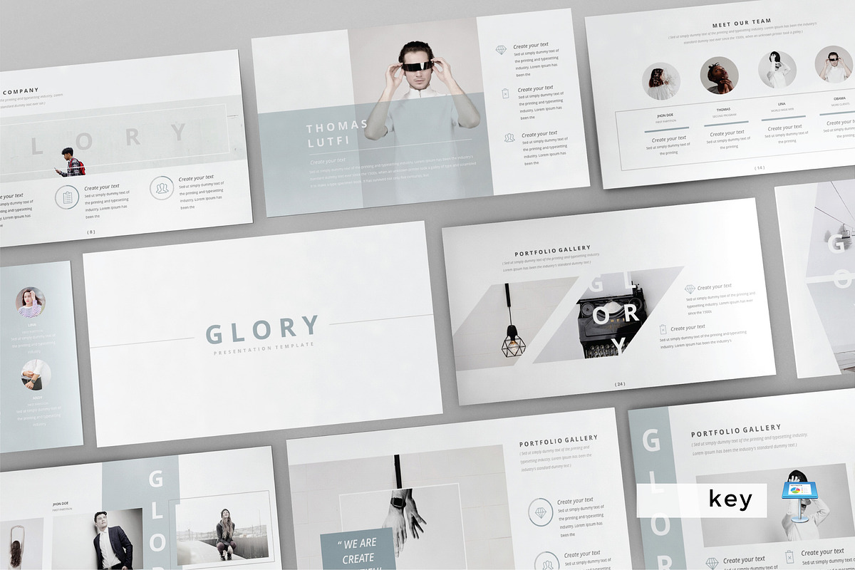 GLORY - Keynote Template in Keynote Templates - product preview 8