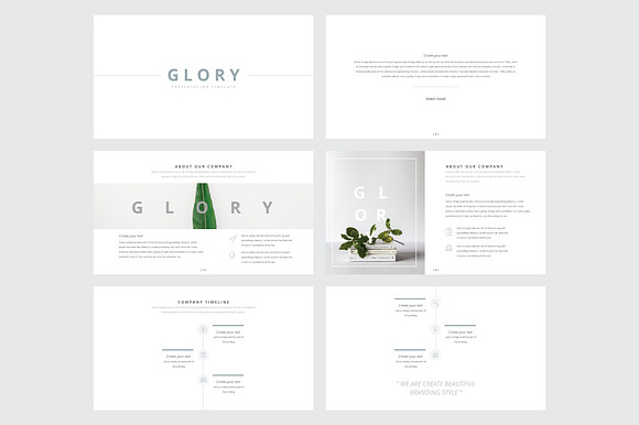 GLORY - Google Slide Template in Google Slides Templates - product preview 1