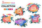 Summer Sale promo web banners
