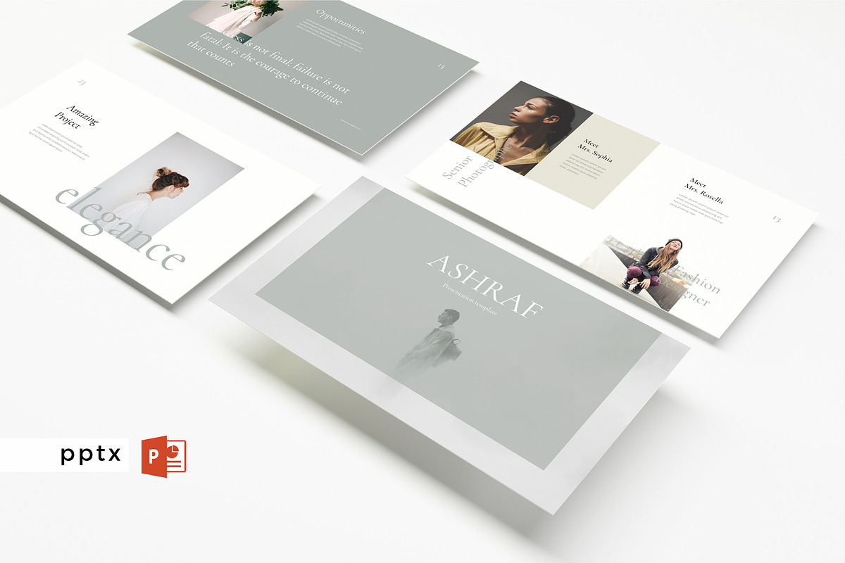 ASHRAF - Powerpoint Template in PowerPoint Templates - product preview 8