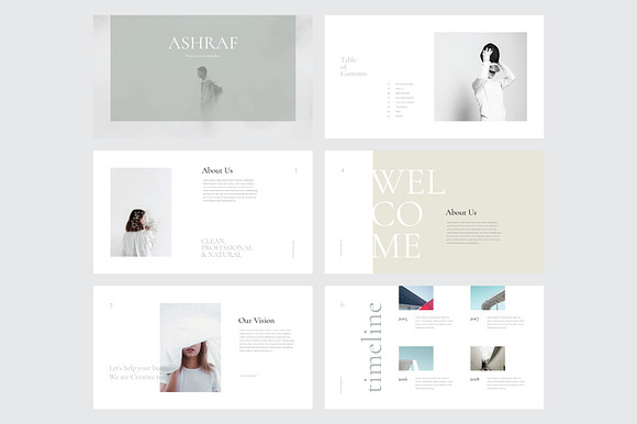 ASHRAF - Keynote Template in Keynote Templates - product preview 1