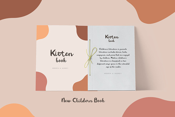 Kitten Days - Handwritten Font in Script Fonts - product preview 6