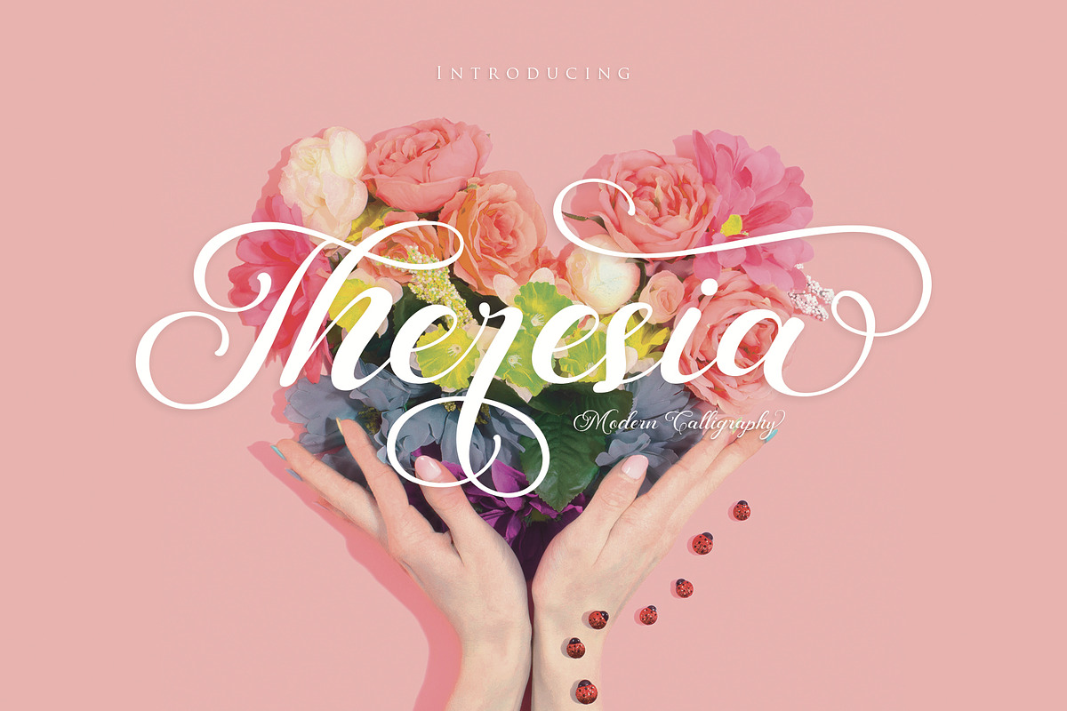 Theresia in Script Fonts - product preview 8