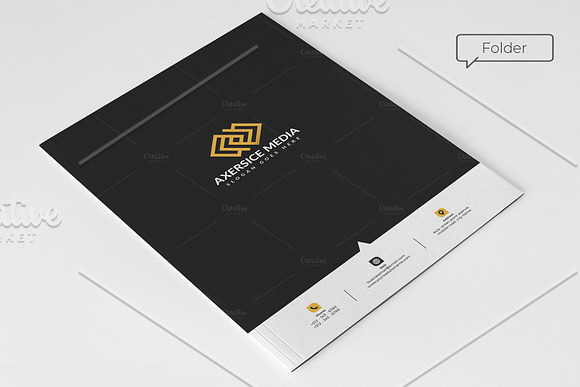 Modern Corporate Branding Identity in Stationery Templates - product preview 2